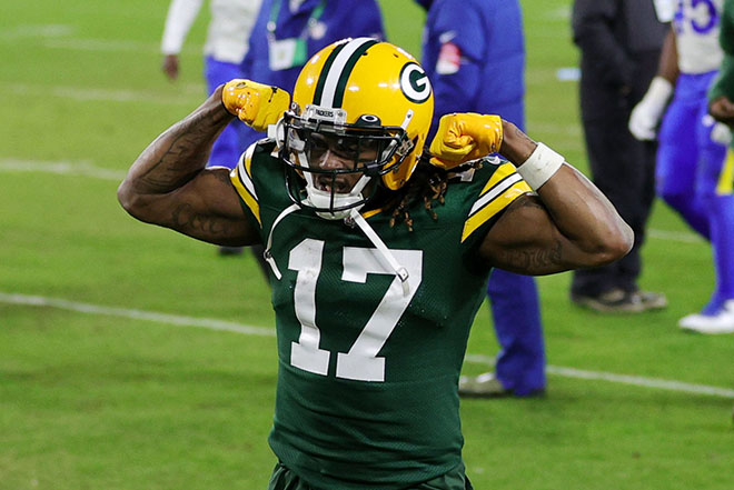El reclutamiento de Davante Adams por parte de los Packers ha comenzado